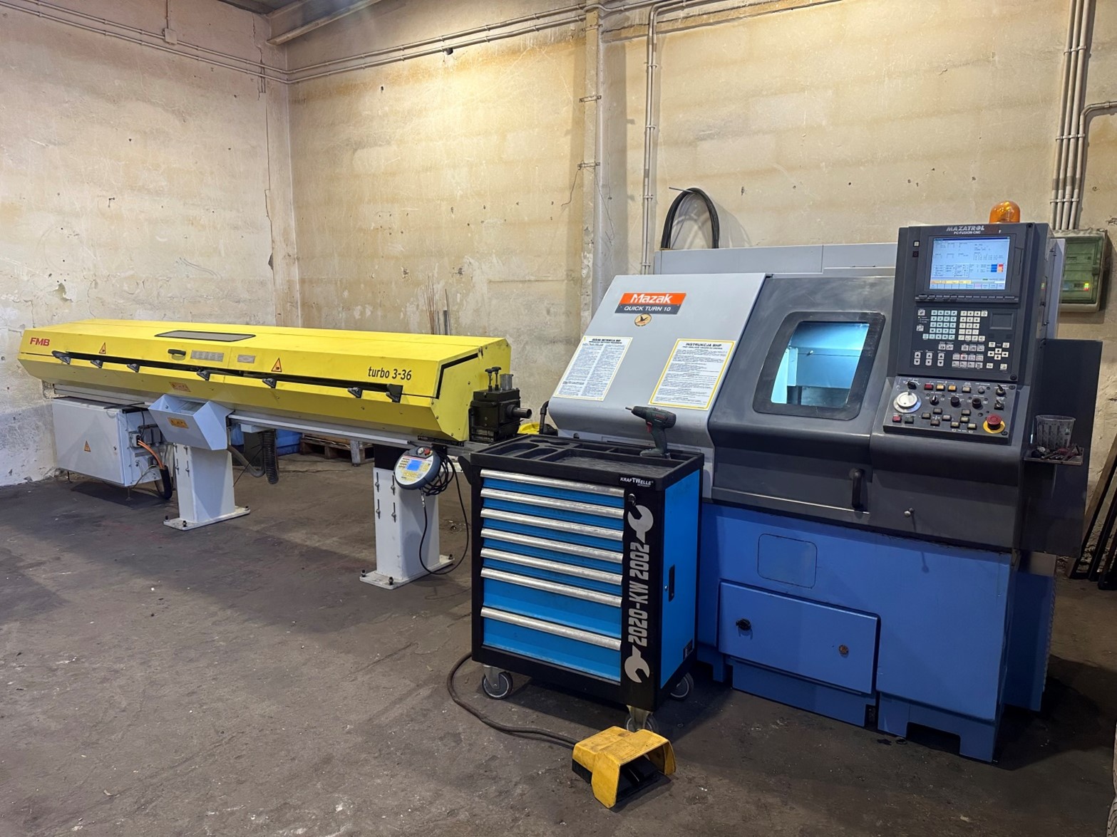 Mazak QT10 cnc lathe