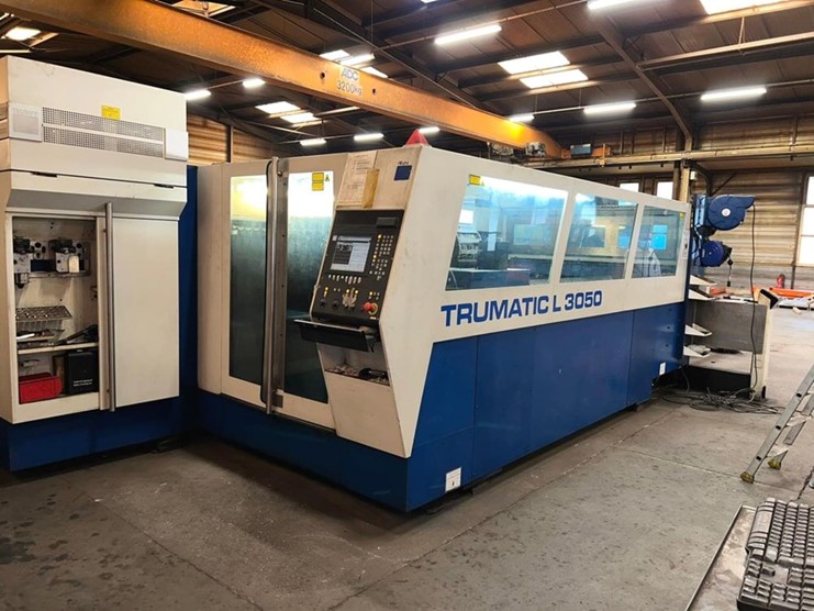 Trumpf6000W laser cutting machine