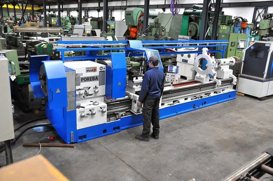 Poreba 4000mm Lathe for Sale